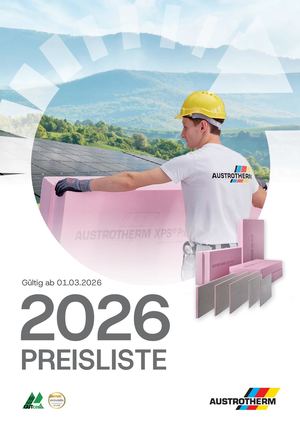 Austrotherm Deutschland Preisliste 2026