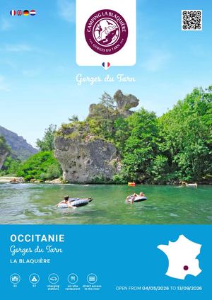 Camping La Blaquière : Brochure 2026
