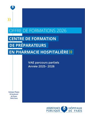 AP-HP_VAE PARCOURS PARTIELS 2025 2026 CFPPH