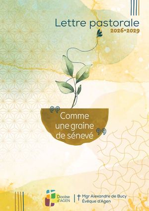Lettre pastorale du diocèse d'Agen 2026-2029