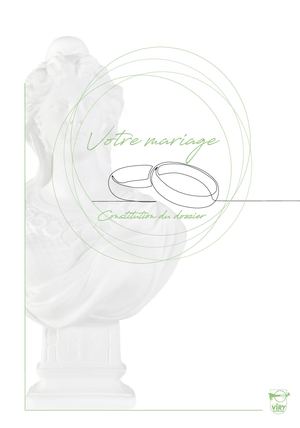 Mariage : liste des pièces
