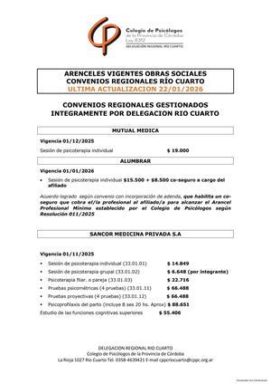 Aranceles O Soc Actualizado 22 01 2026