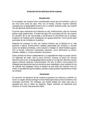 Calaméo - Evolución De Los Derechos De Las Mujeres