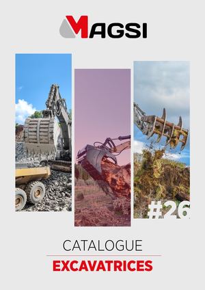 Tarif Excavatrices MAGSI 2025