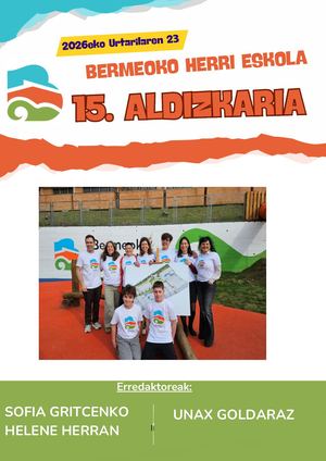 15 B H E Aldizkaria 15 Zenbakia – 2026eko Urtarrilak 23