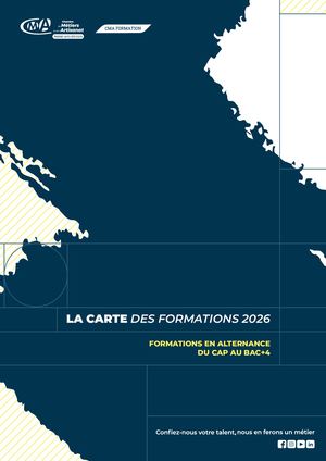 Carte Des Formations En Alternance CMA Formation