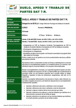 Duelo Apego Y Trabajo De Partes V0