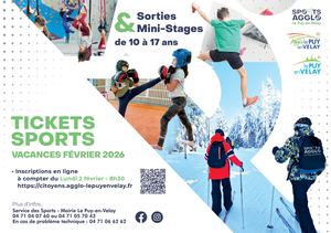 Ticket Sports Agglo Fevrier 2026