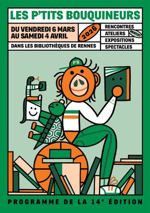 Bibliothèques de Rennes -Programme Les P'tits bouquineurs 2026