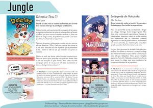 Programme Jungle Mars-Avril 2026