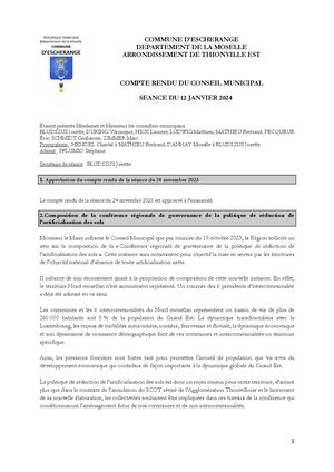 CR 2024-01-12 CONSEIL MUNICIPAL