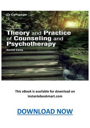 Theory And Practice Of Counseling And Psychotherapy 11th Edition Pdf