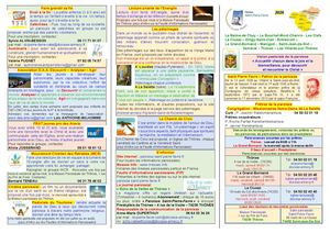 Depliant Informations Paroissiales 2026