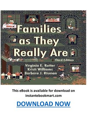 Families As They Really Are 3rd Edition Pdf