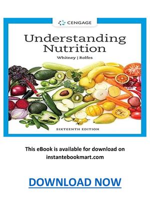 Understanding Nutrition 16th Edition Pdf