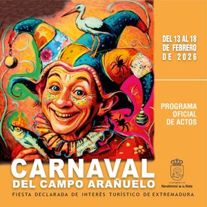Programa oficial del Carnaval de Navalmoral de la Mata 2026