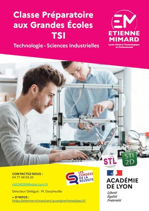 CPGE TSI - LGT Etienne Mimard