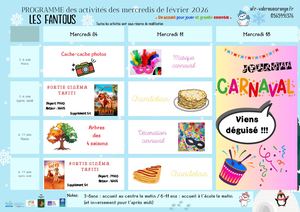 Fantous Mercredi Fevrier 2026