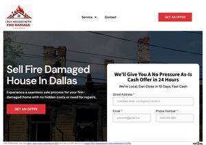 I Buy Houses With Fire Damage Dallas