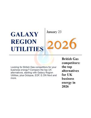 British Gas competitors: the top alternatives for UK business energy