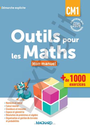 Outils pour les Maths CM1 - Extrait du manuel (2026)