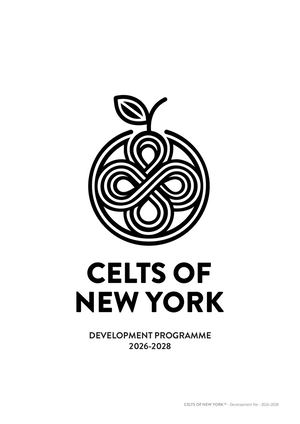 Celts Of New York 2026-28 A4 En