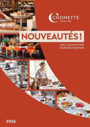 Catalogue Nouveautés Chomette 2026