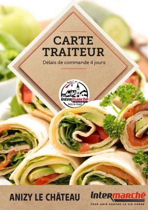 Carte traiteur 2026