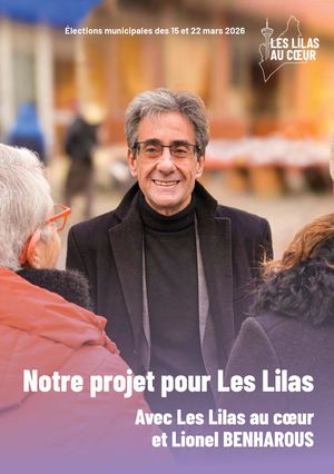 Programme Les Lilas Au Coeur Avec Lionel Benharous