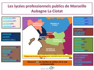 Taux de Pression juin 2025 Lycée pro Publics De Marseille Aubagne La ciotat