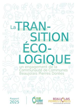RAPPORT D'ACTIVITÉ 2025 EN DÉVELOPPEMENT DURABLE DE LA CCBPD