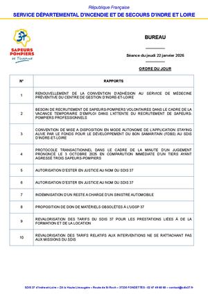 Bureau Conseil Administration Du 22 Janvier 2026