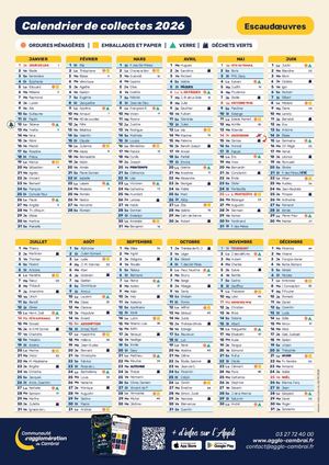 Collecte 2026 Escaudoeuvres
