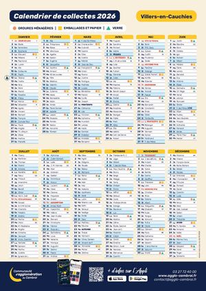 Collecte 2026 Villers En Cauchies
