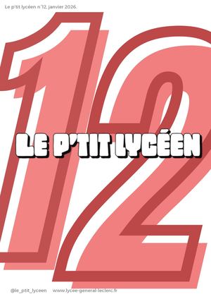 P'tit journal n°12