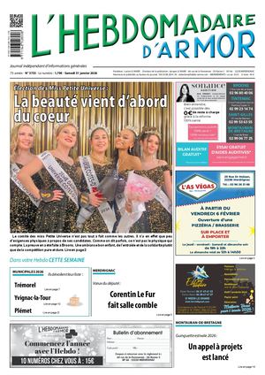 L'Hebdomadaire d'Armor n°3733 du samedi 31 janvier 2026