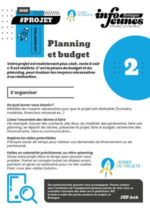 #Projet : planning et budget