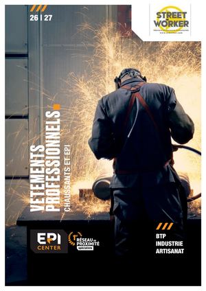Epicenter Streetofworker 2026-2027 Workwear Epi Chaussures