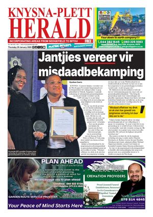 Knysna Plett Herald 29 January 2026