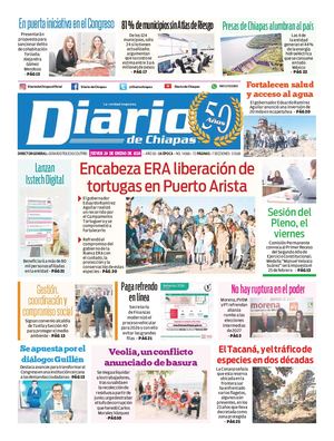 Portada, Jueves 29 De Enero De 2025