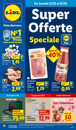 Offerte Valide Dal 2 02 Al 8 02 Volantino Settimanale 05