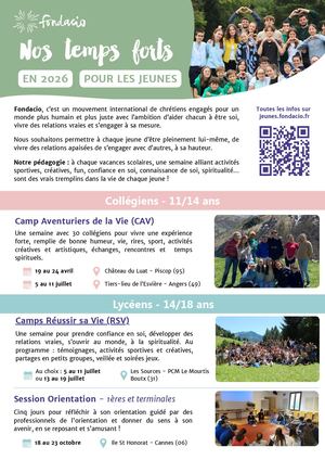 Programme Jeune 2025/2026
