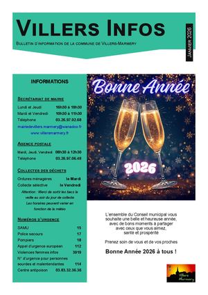 VILLERS INFOS - JANVIER 2026