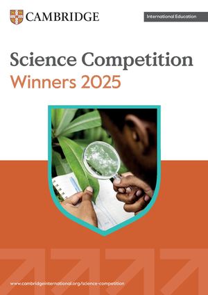 2025 Cambridge Science Competition winners