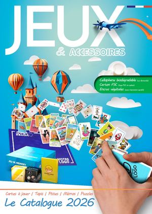 Catalogue 2026 - Jeux Cartes Tapis