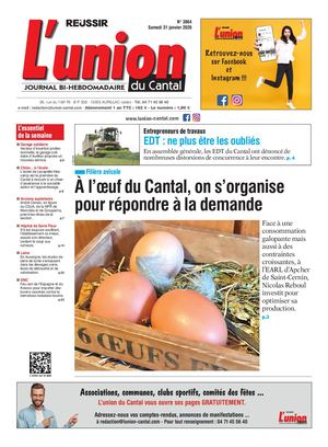 L'union Du Cantal N° 3864