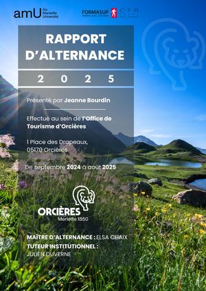 Rapport d'alternance Jeanne Bourdin