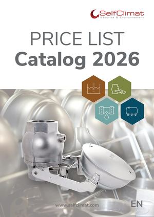 Price list catalog Selfclimat 2026