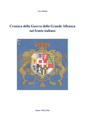 Cronaca Della Guerra Della Grande Allenza Sul Fronte Italiano
