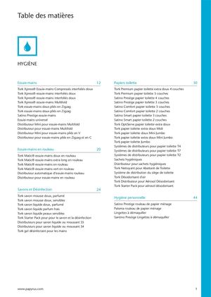 Hygiène, Nettoyage, Élimination des déchets